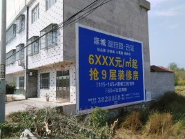郑州墙体广告质量分析
