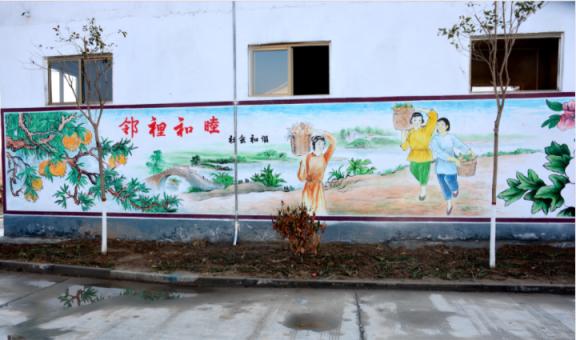 郑州乡镇文化墙 乡风文明焕发新活力