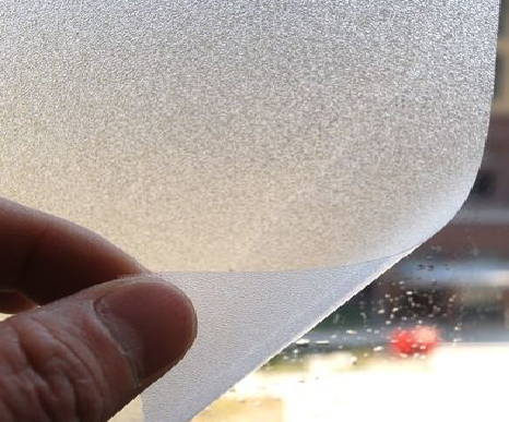 郑州玻璃门外面粘广告用什么材料好？