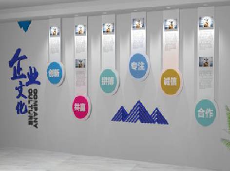 郑州企业文化墙需要传递什么办公文化？